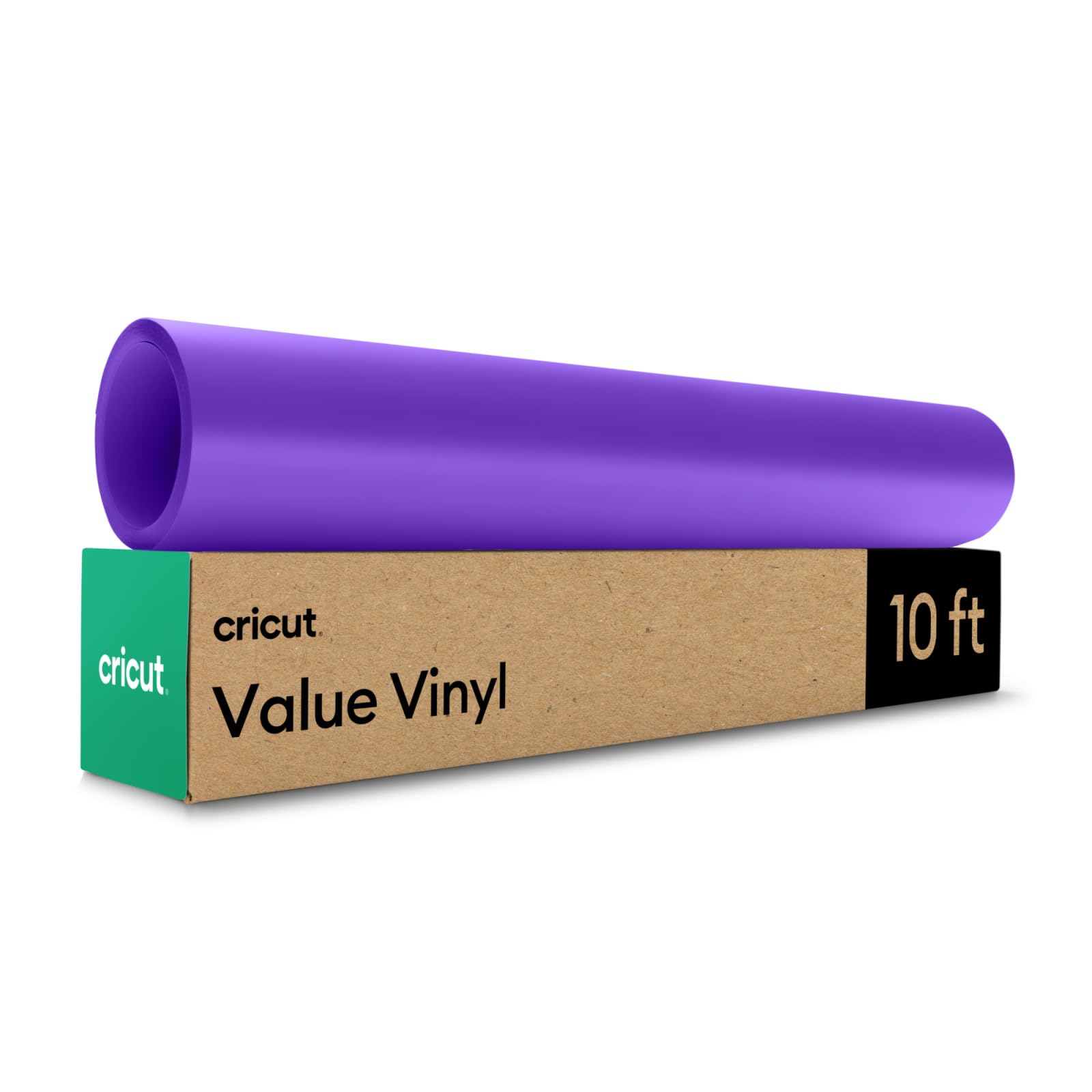 Cricut Permanent Adhesive Vinyl Roll | 30.5 cm × 3 m | Purple | Ideal for Customising Mugs, Notebooks, Home Décor & DIY Projects