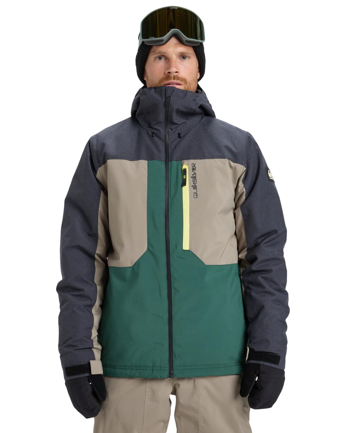 Quiksilver Snow Jacket Dawson Jacket Men's Multi XXL