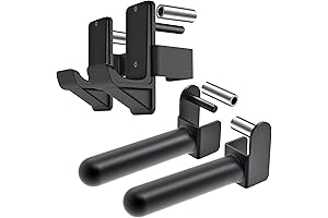 Kipika J-Hooks for Squat Rack - Professional Strength Training Rack Attachments