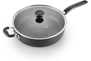 T-Fal Specialty Nonstick 5QT Frying Pan with Lid
