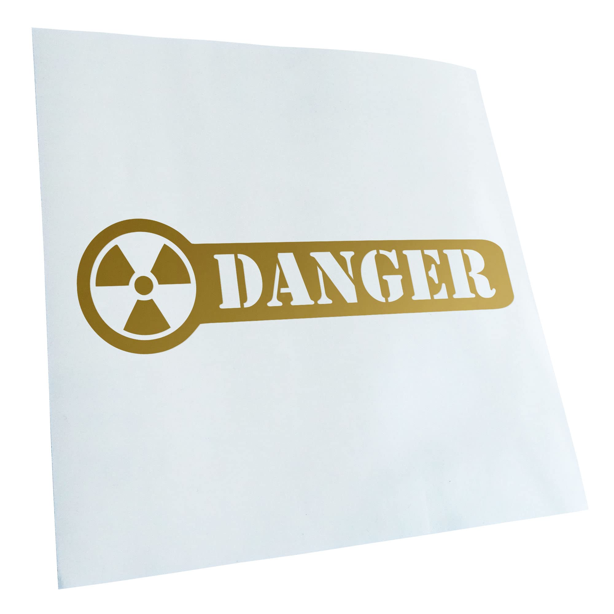 Kiwistar - Car Sticker - Danger Danger Warning - Rear Window Car Sticker Weatherproof for Car Truck Moped Truck - Sticker Exterior Self-Adhesive Tuning Accessories for Window Vehicle Window