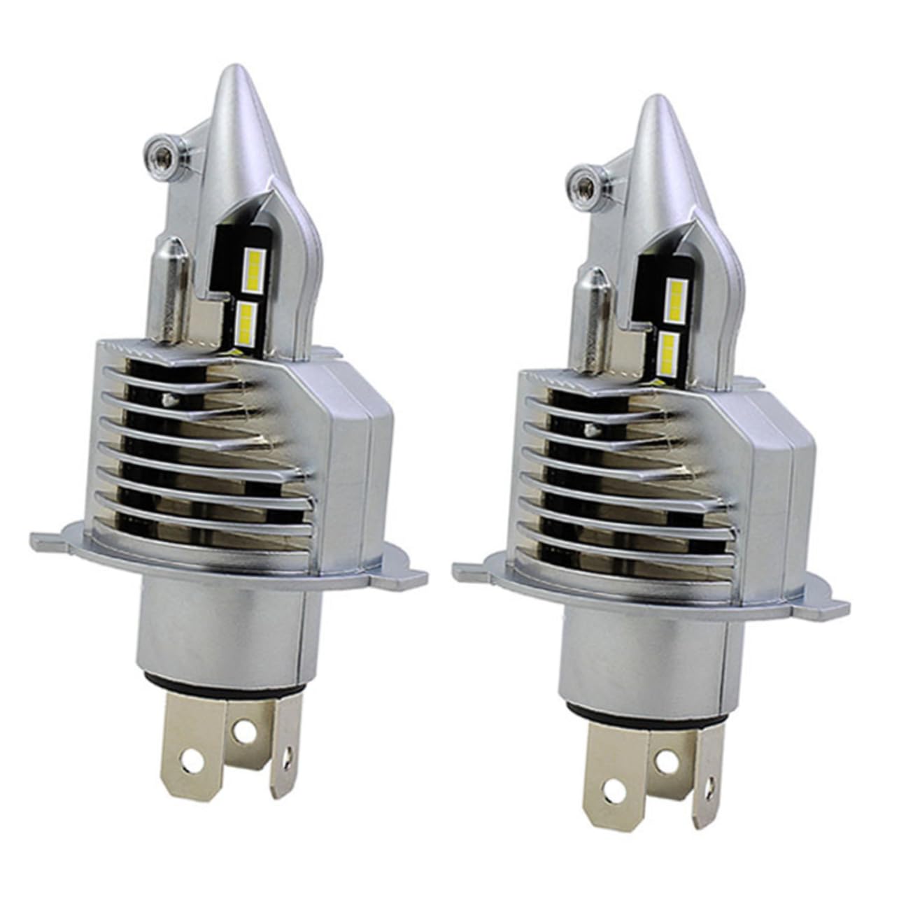 Lampadina LED H4 30w per Auto, 2 Pezzi, Alta Luminosità