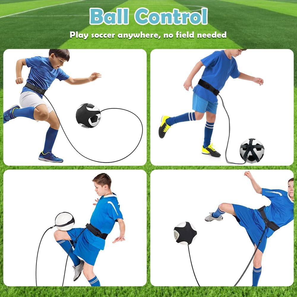 Soccer Training Mat with Video Guide & Grip Socks - 47"x32" Non-Slip Agility Footwork Mat for Home/Gym, Improve Ball Control/Speed (All Ages 5-65+)