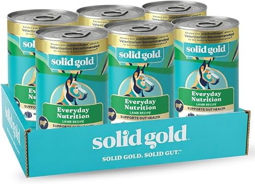 Miniatura 10 de Solid Gold Alimento húmedo para perros adultos y mayores, alimento húmedo sin granos con pollo real, salmón, probióticos y superalimentos
