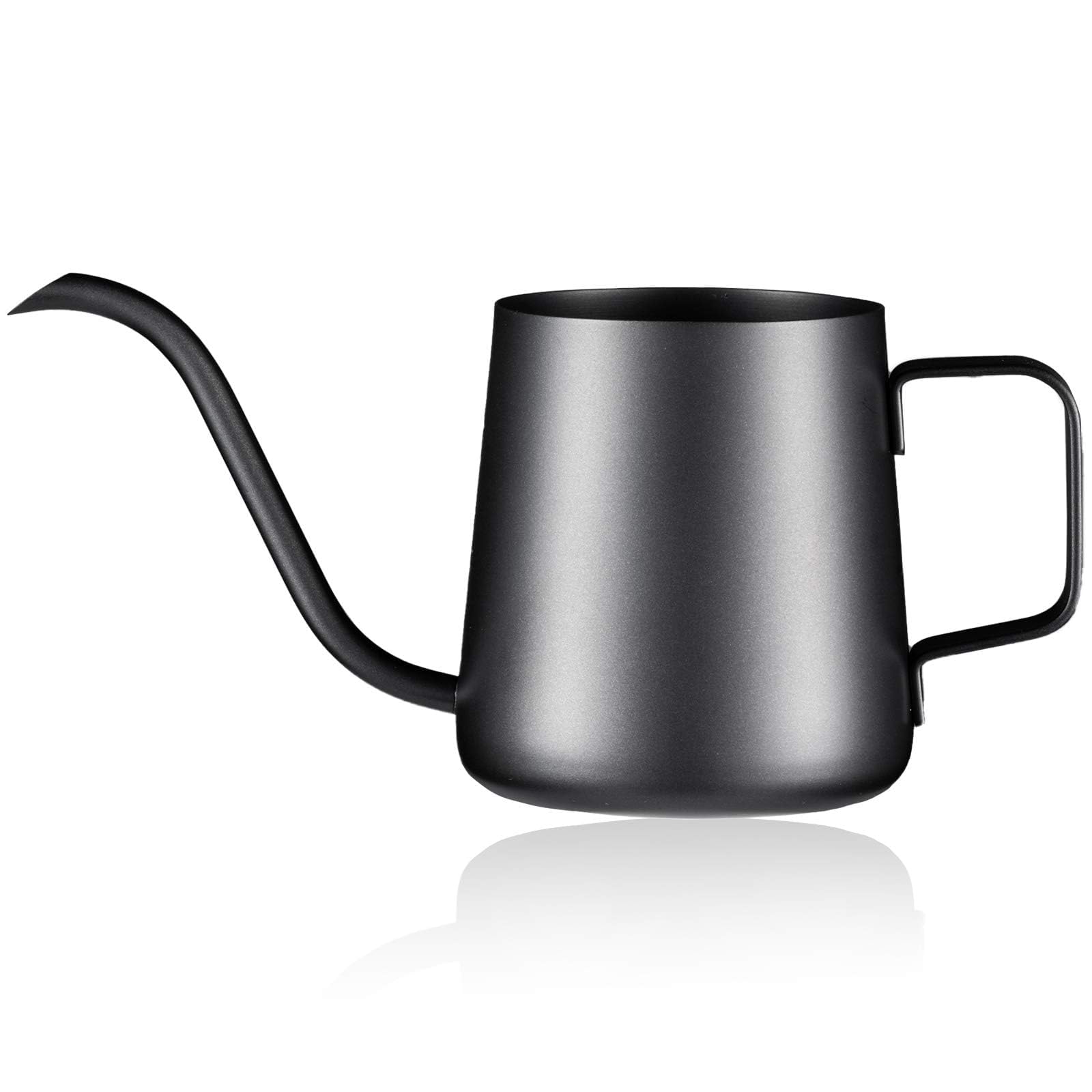 Pour Over Kettle Gooseneck Spout Coffee Tea Pot 12OZ Hanging Ear Hand Blunt Long Narrow Drip Cup for Coffee Maker Carafe