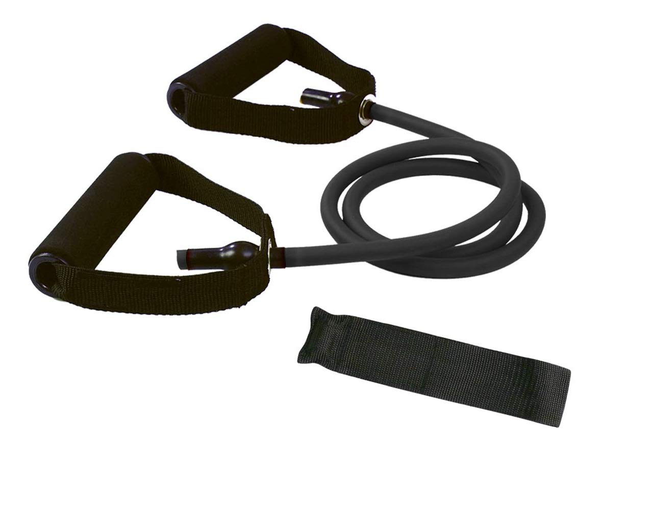 Ahironline-Resistance-Tube-Toning-Tube-with-Door-Anchor-for-Exercise-Workout (Light- (Black 20-25lb)) (B088QC5DC4) Amazon Price History, Amazon Price Tracker