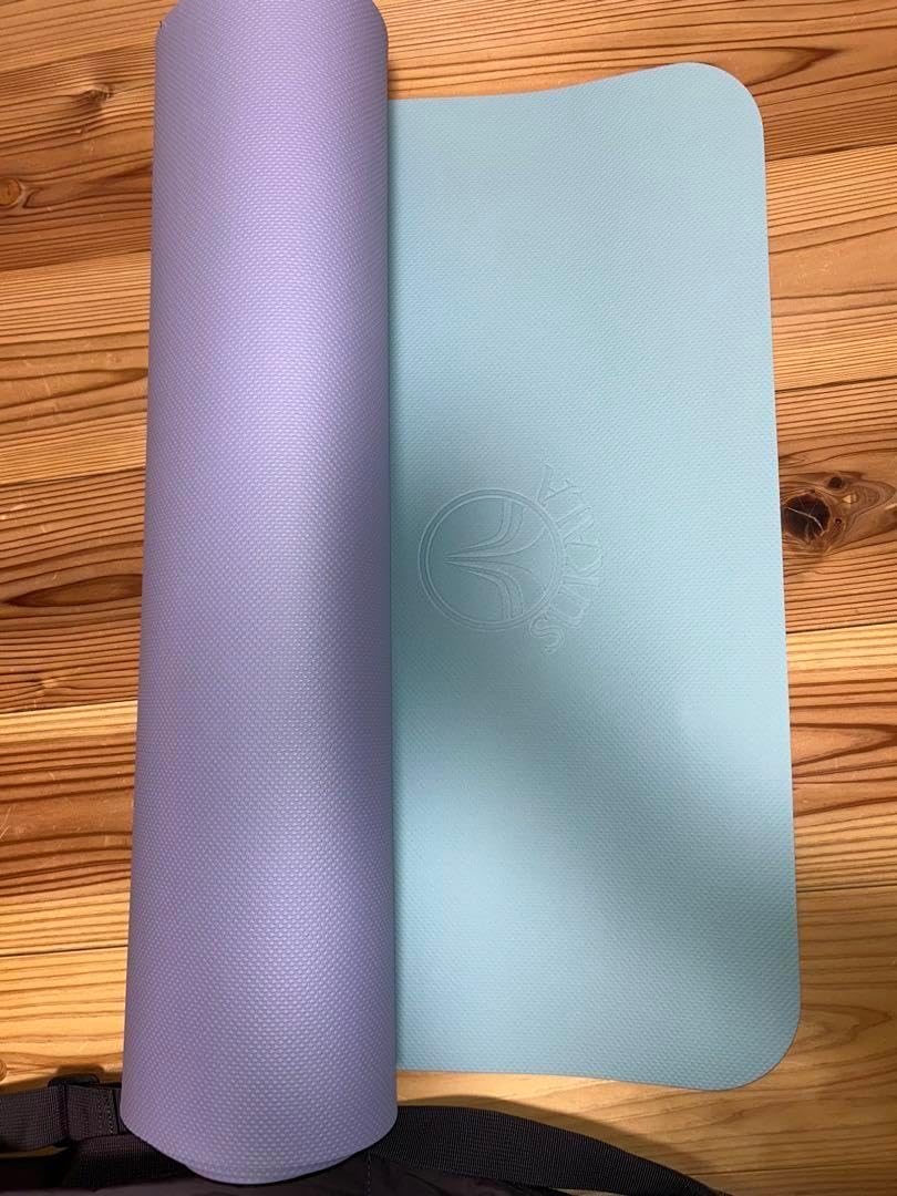 SUKALA ヨガマット ブルー・パープル　lava SUKALA】 ヨガマット&ケース ブルーとパープル ヨガマット lava SUKALA