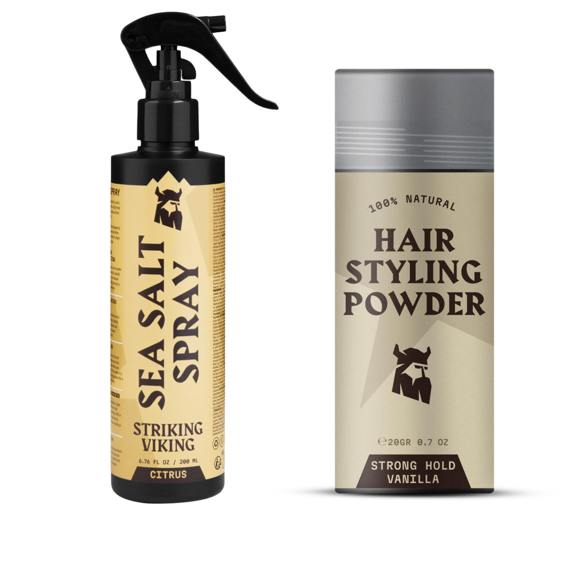 Striking Viking Sea Salt Spray Hair Styling Powder for Men