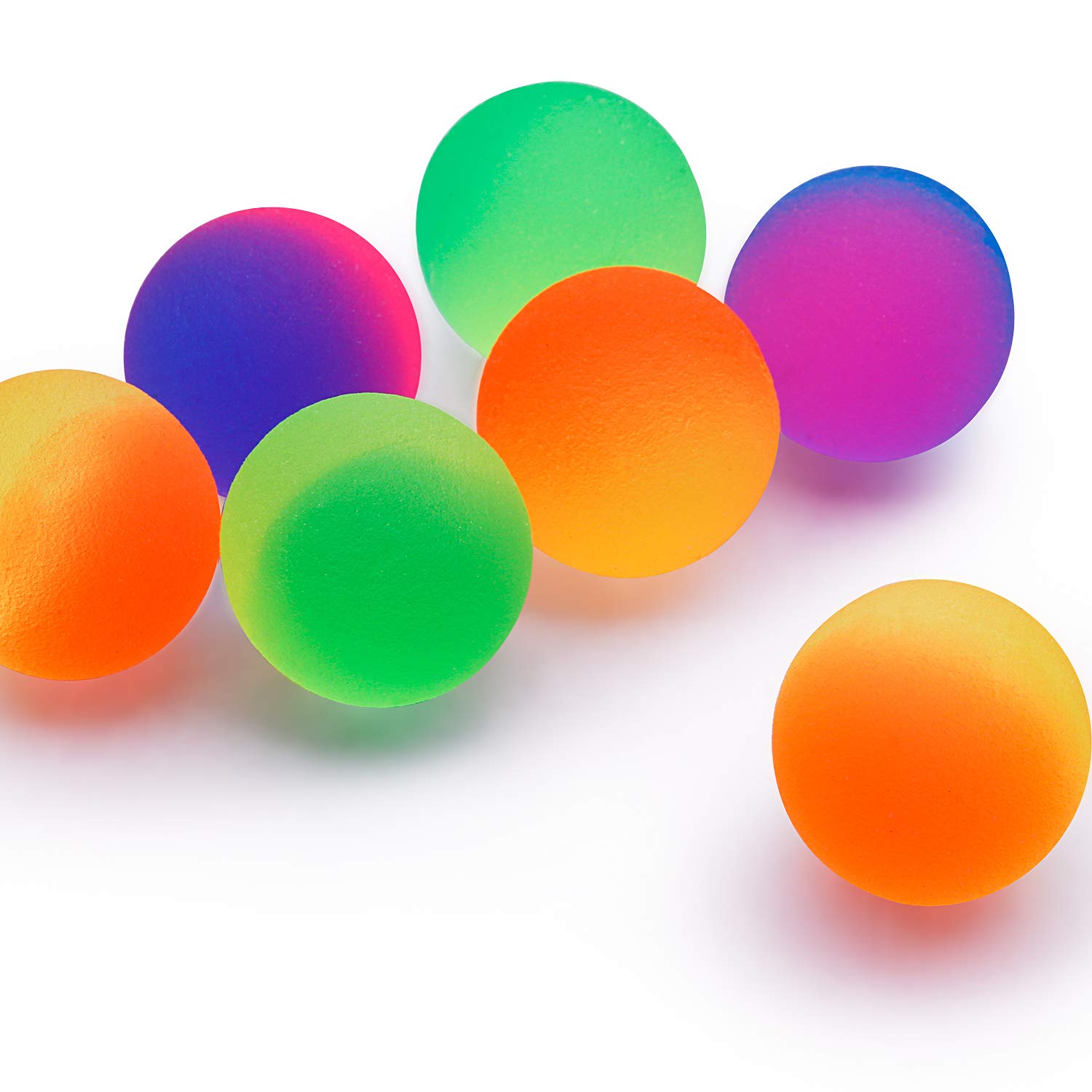 32 Pieces Icy Ball Bouncy Balls 27mm Vibrant Tone Desertcart