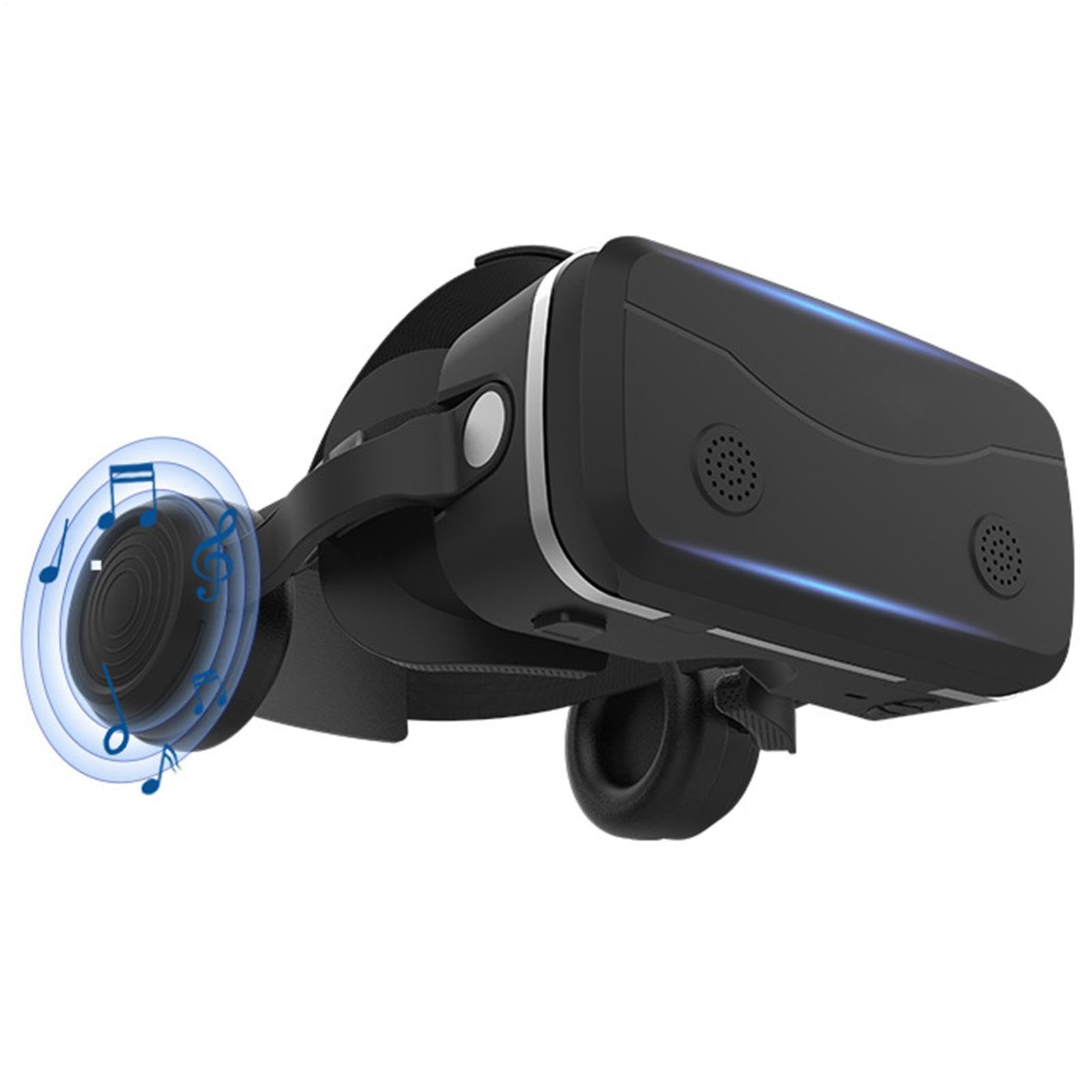 Cuffie per realtà virtuale 3D, occhiali per cuffie | Cuffie per realtà | virtuale per realtà virtuale - compatibili con smartphone e altri dispositivi mobili