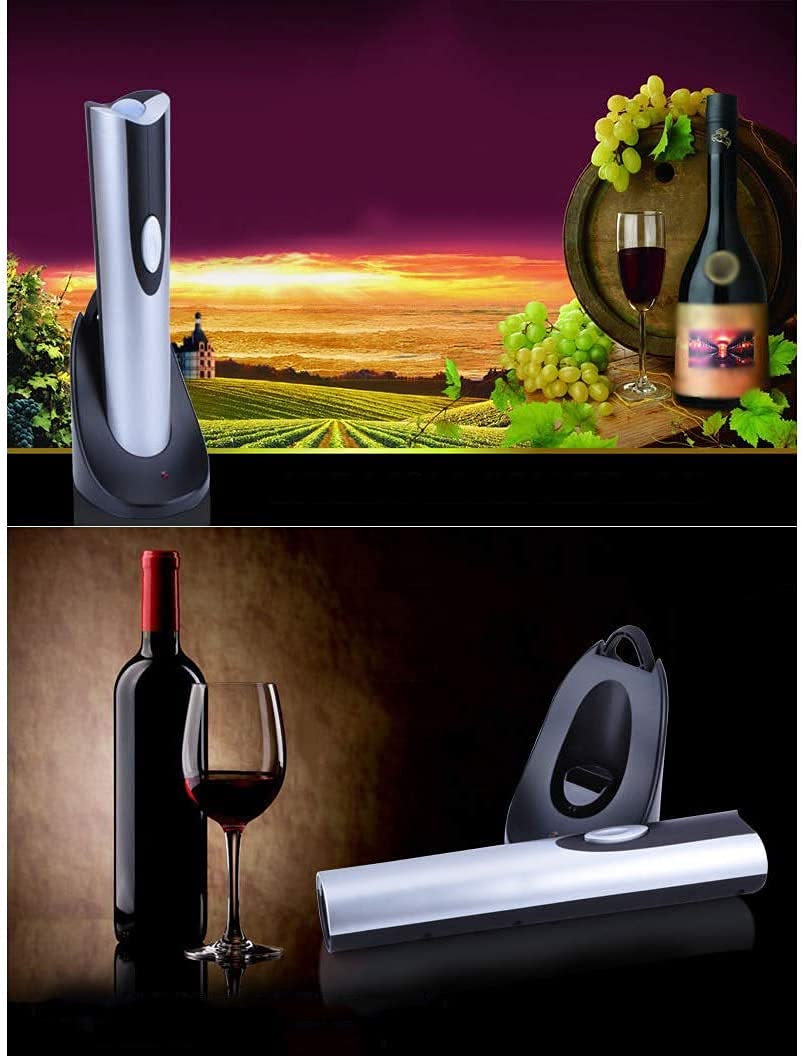 Abridor Botellas Sacacorchos Vino Abrelatas de Vino Sacacorchos eléctrico de Vino Recargable Sacacorchos de Vino de Vino Abridor de Vino Utensilios para Vino 1019
