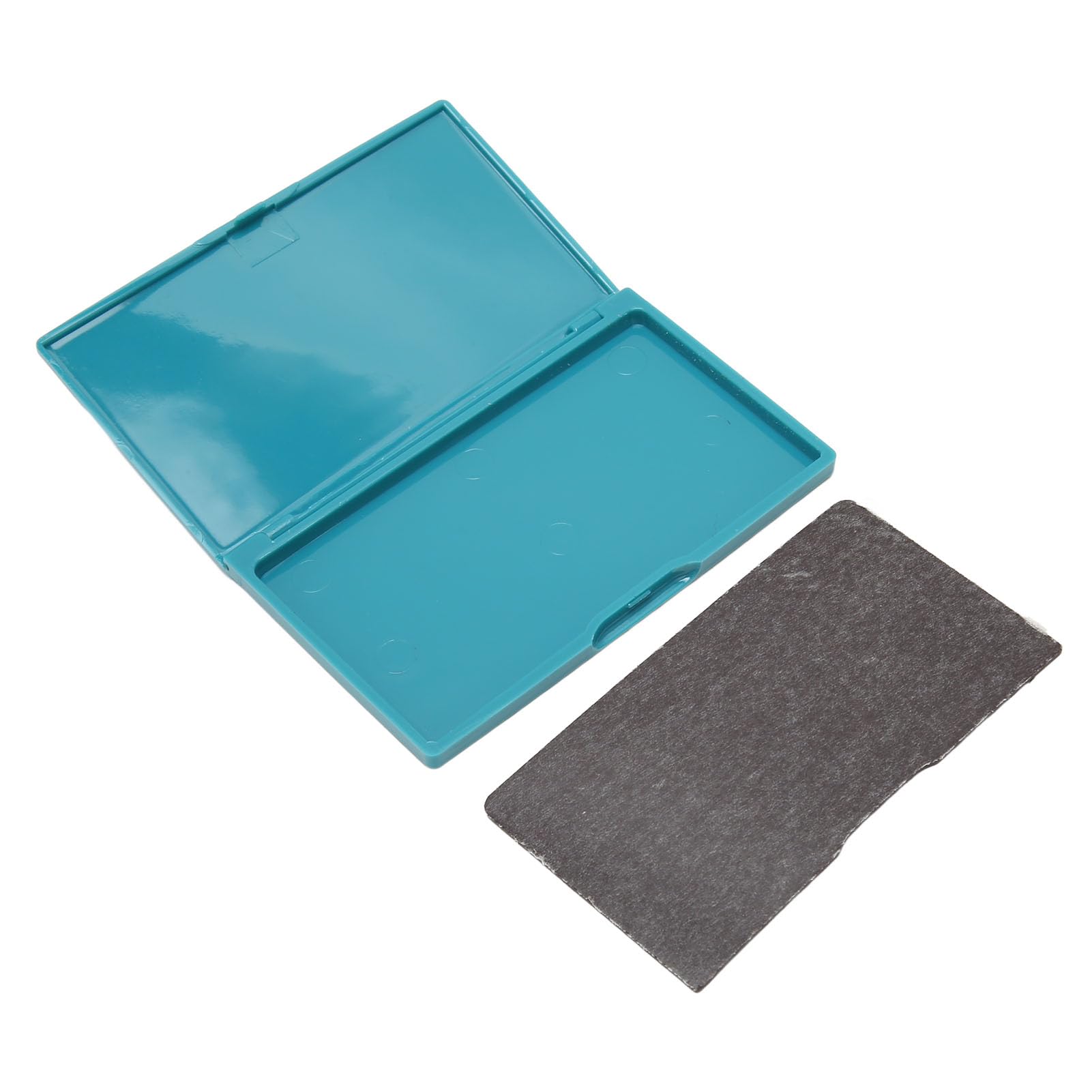 ZIZEV Magnetic Needle Case, Knitting Pin Organizer Light Portable Plastic Shell Dark Green for Sewing