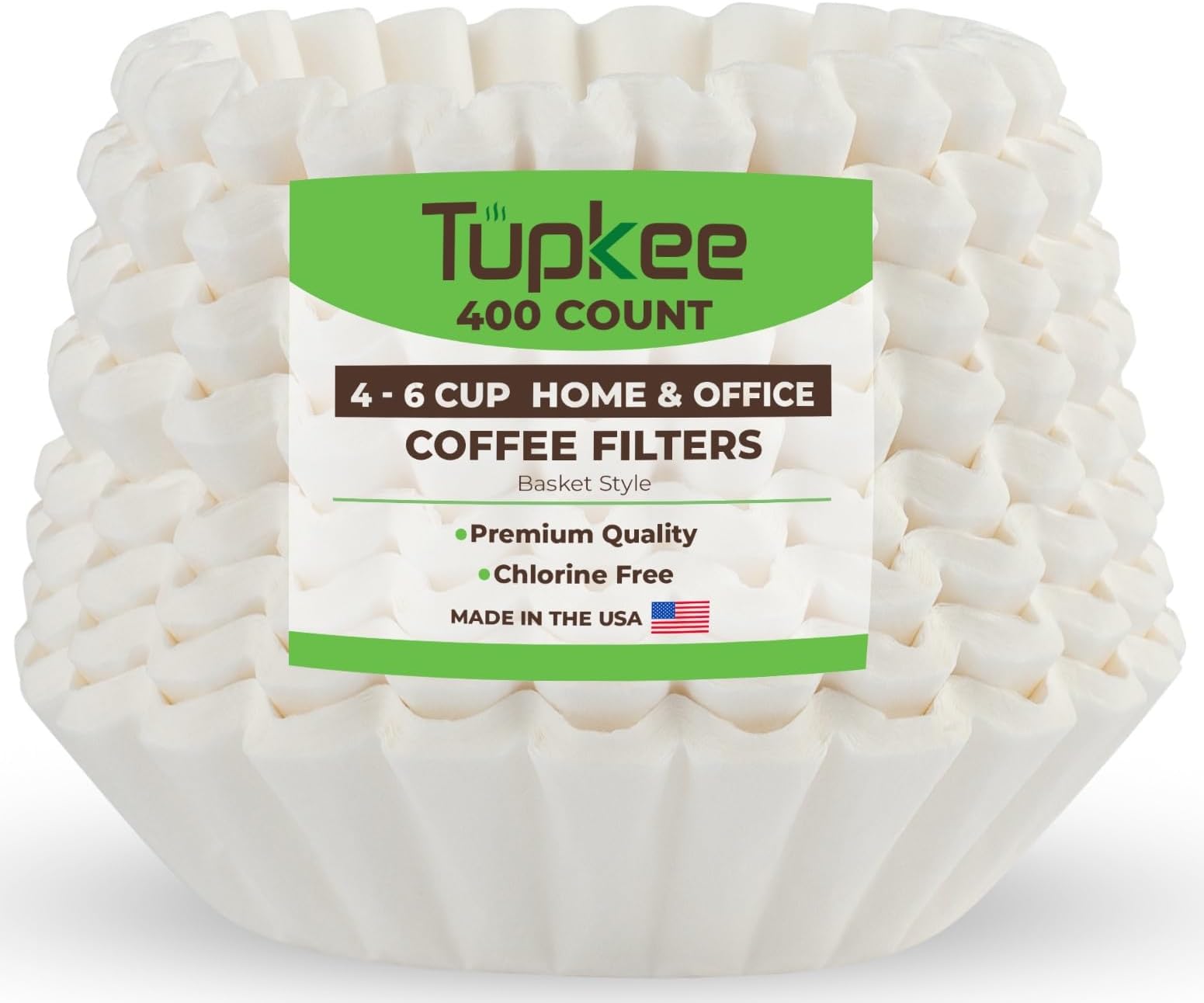 Brew Rite NA 4 Cup Coffee Basket Disposable Filters 200 c