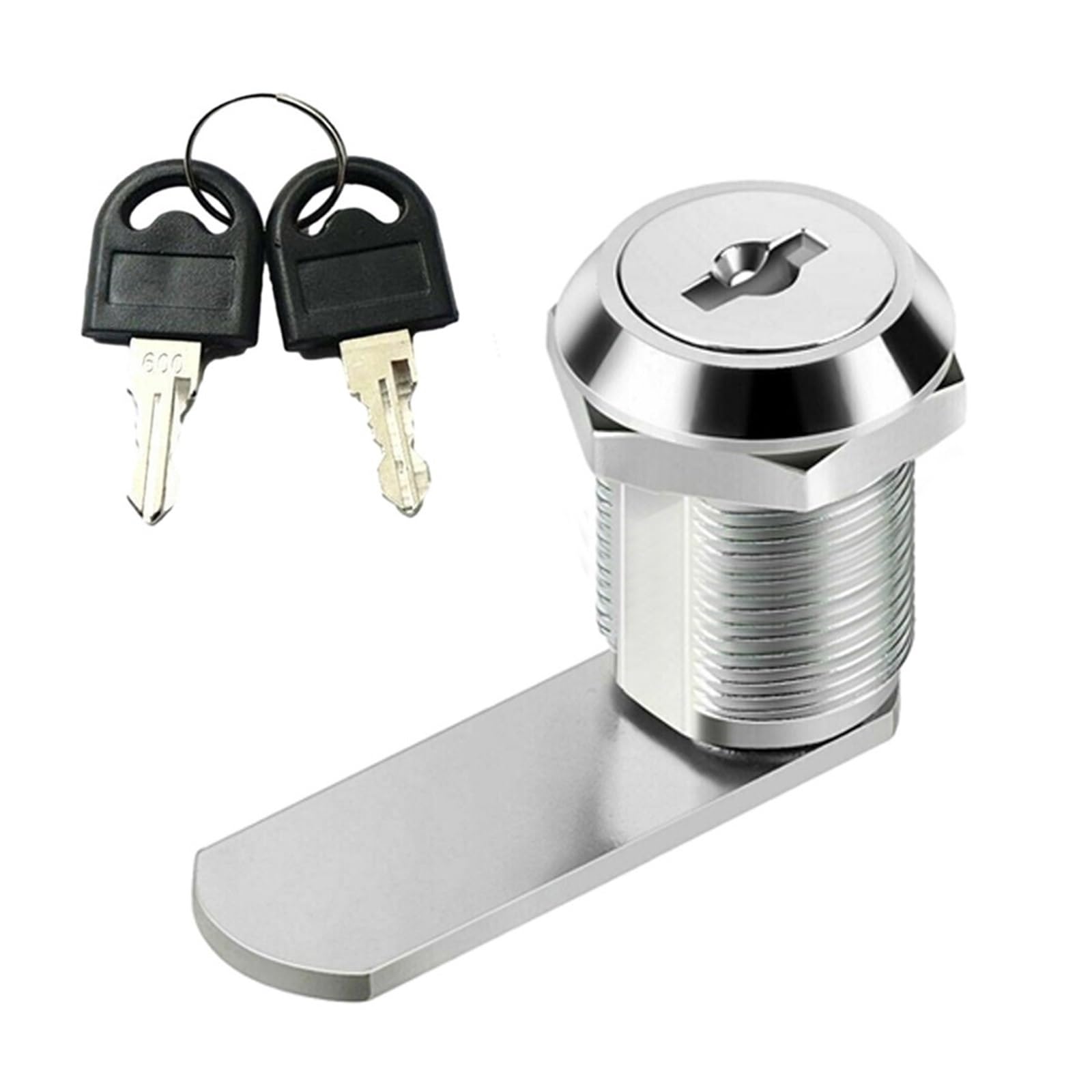 Kjbdqqh 25Mm Cam Lock 16/20/25/30Mm Cam Lock Security Door Mail Box Furniture Locker Drawer Cabinet Locks With 2 Keys For Office Desk Letter For Cupboard(25Mm)