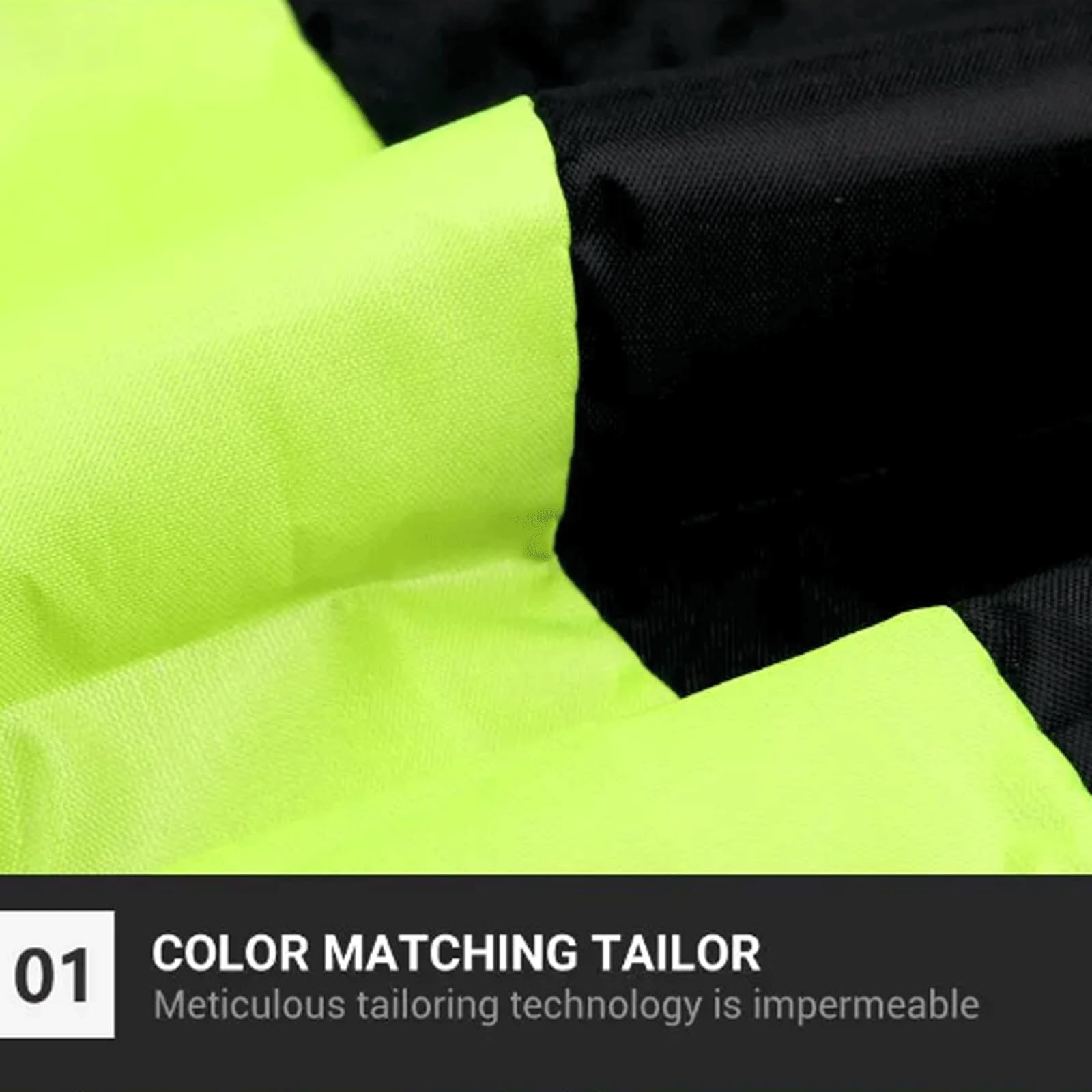 Housse de vélo M-4XL Housse de Moto Toutes Saisons imperméable à l'eau Couverture de Pluie en Plein air Anti-poussière Protection Solaire Scooter pour Moto vélo Moto Housses de vélo