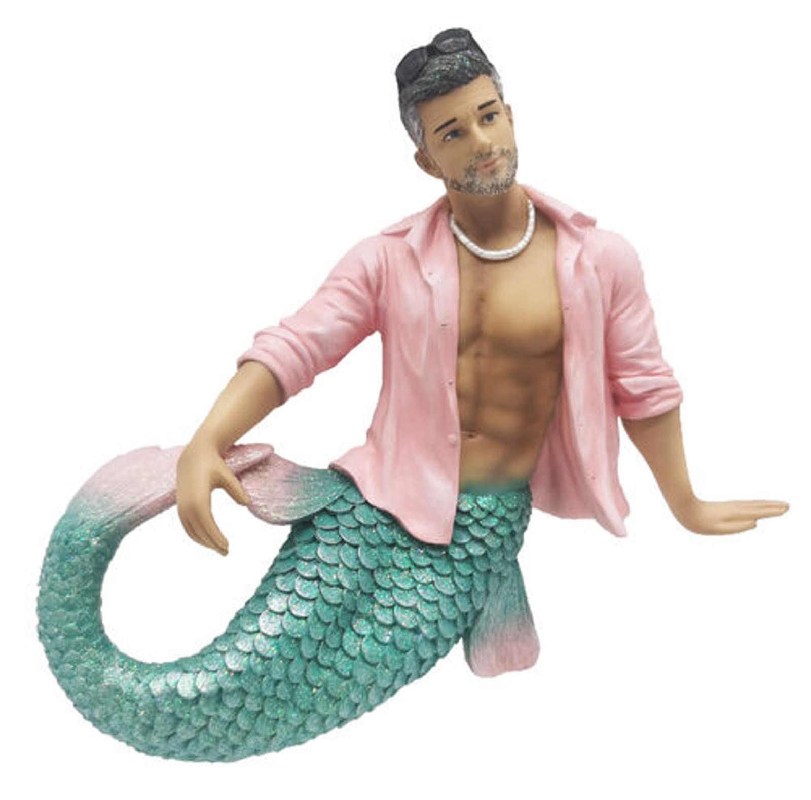 December Diamonds Mermen Collections Lido Figurine