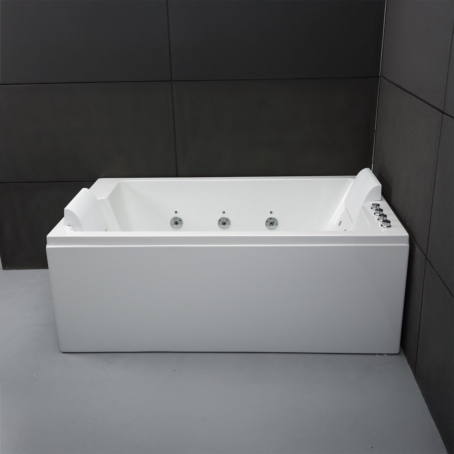 CETANA Duo Wave - Bañera de hidromasaje Doble L. 170 x l. 100 cm, by SPALINA