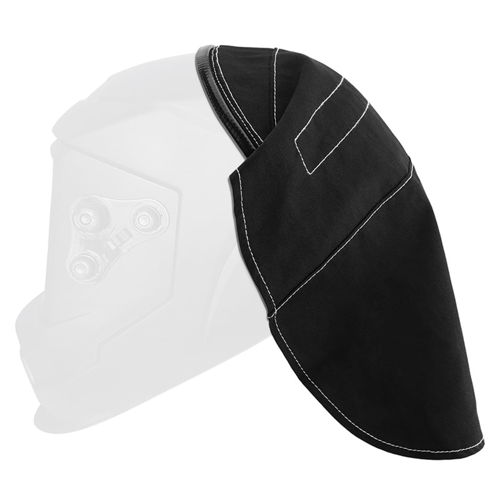 Buxuaaaa Black And Cloth Welding Helmet Protective Cap With Secure Push In Clip For Industrial Diyer Projects Helmets Protective Cap