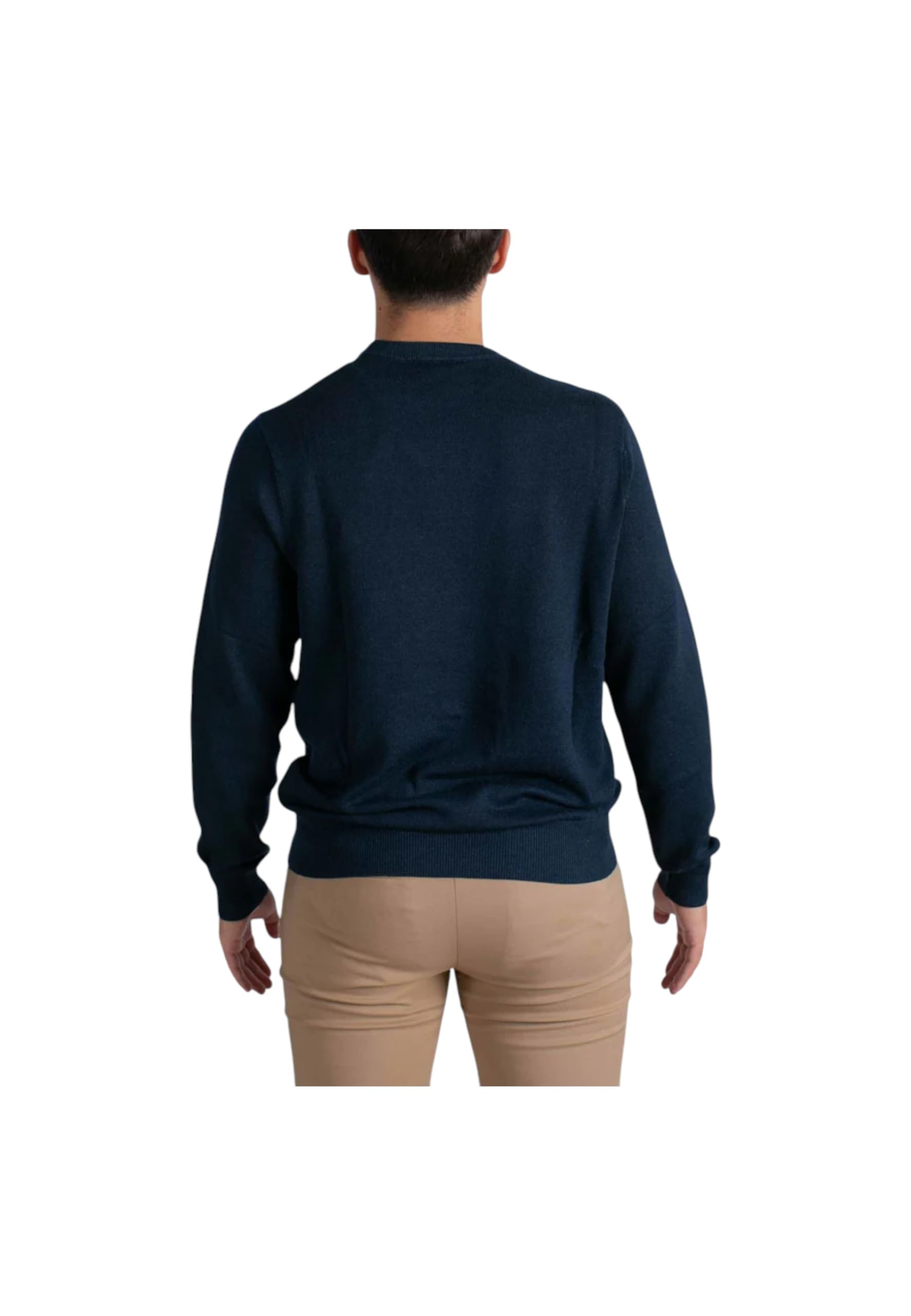 Saint Barth Mc2 Uomo Maglione A Girocollo Lana Merino REGE001