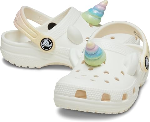 Crocs Classic IAM Rainbow Unicorncgt ZoccoliUnisex - Bambini e Ragazzi
