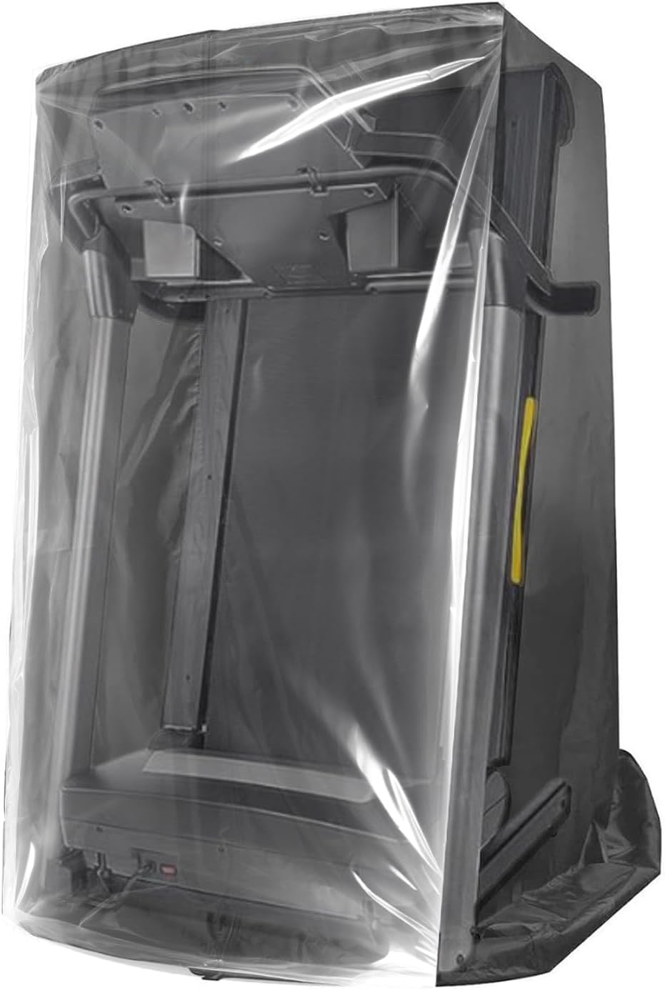 Let's Play® Treadmill Cover, Running Machine Protective Folding Cover, Dustproof Waterproof Cover for Treadmill, Foldable Cover for Indoor Treadmill (Black)