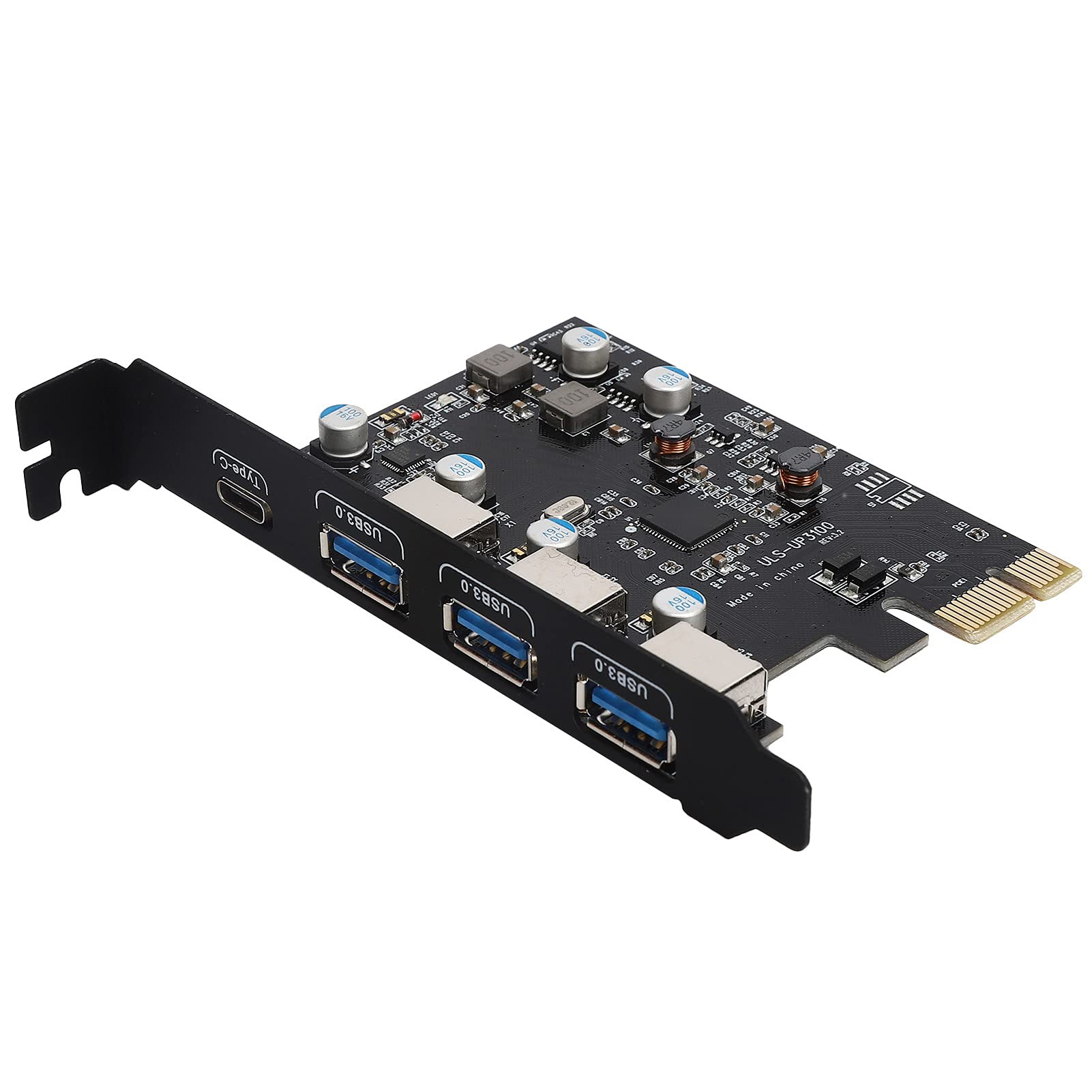Ausla Scheda di Espansione PCIe a USB 3.0 TypeC, 3 Porte