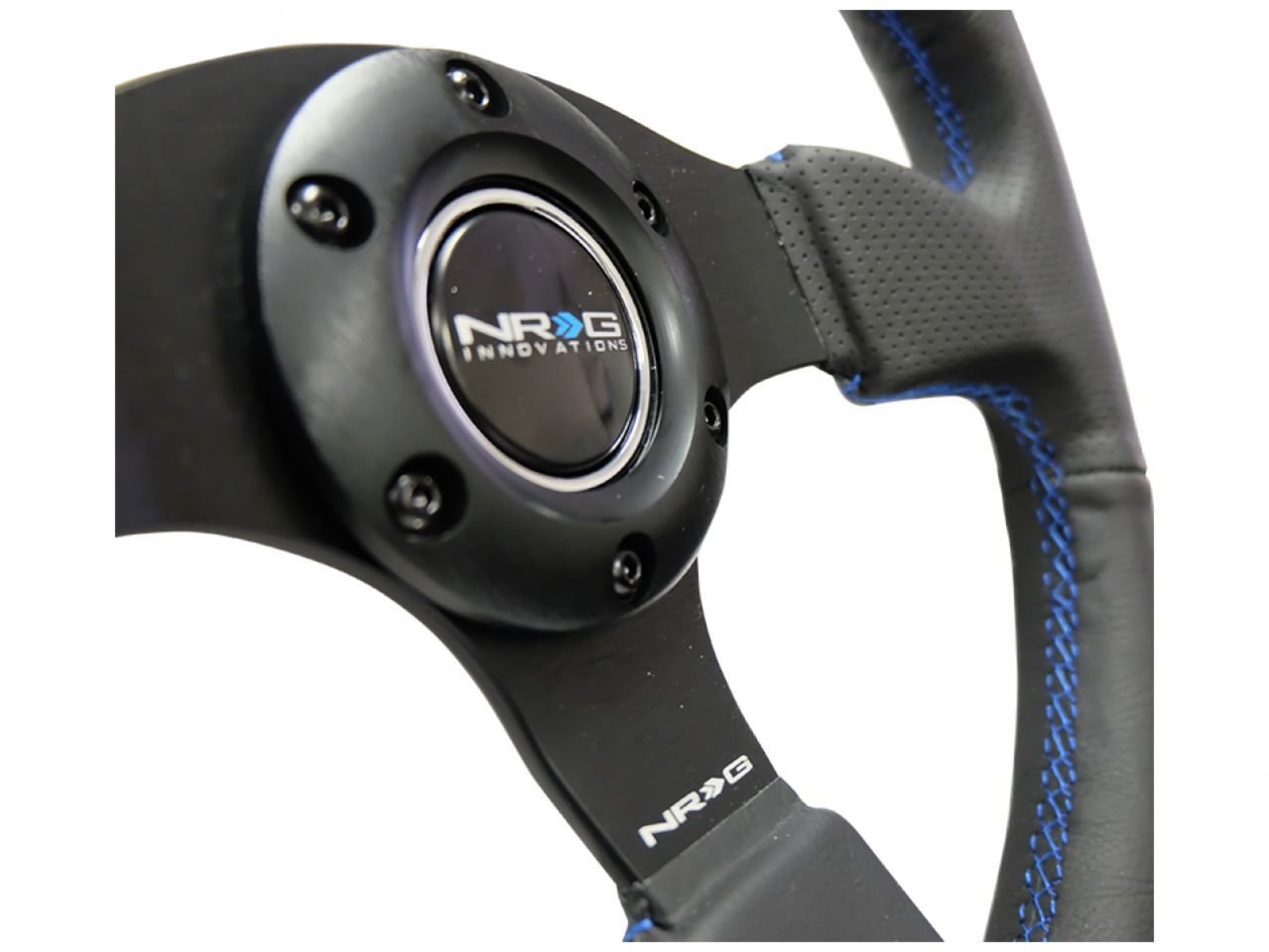 Amazon | NRG Innovations RST-012R-BL 強化ステアリングホイール