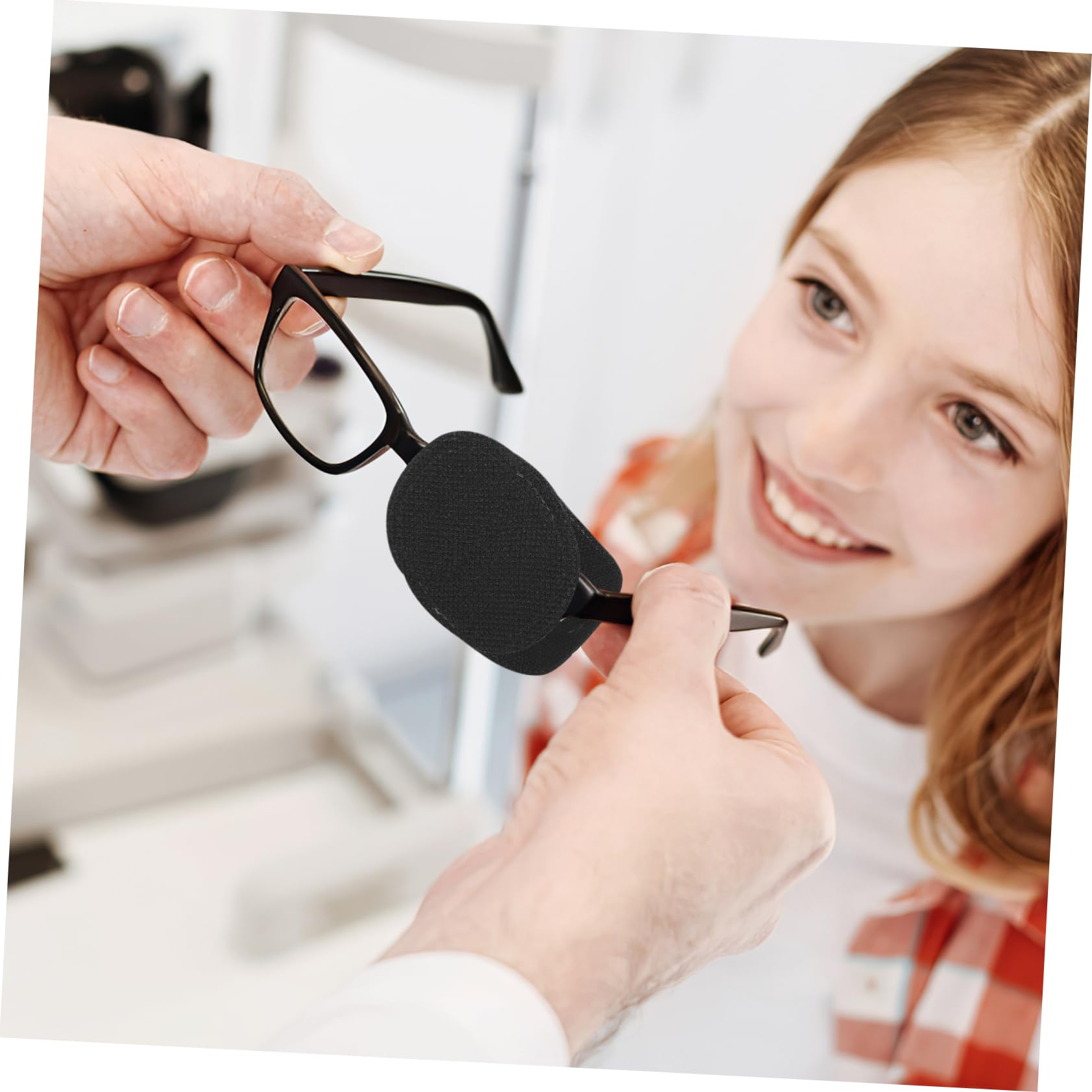 12 Oculares Reutilizables para Ojos Ambliopía y Estrabismo, de Tela No Tejida, Cómodos y Fáciles de Usar, Adecuado para Casa y Viajes
