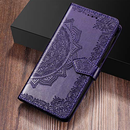 Perkie Queen Series Faux Leather Embossing Wallet Flip Case Kick Stand Magnetic Closure Flip Cover for iPhone 12 Mini (Purple) (B08QHZS6ZN) Amazon Price History, Amazon Price Tracker