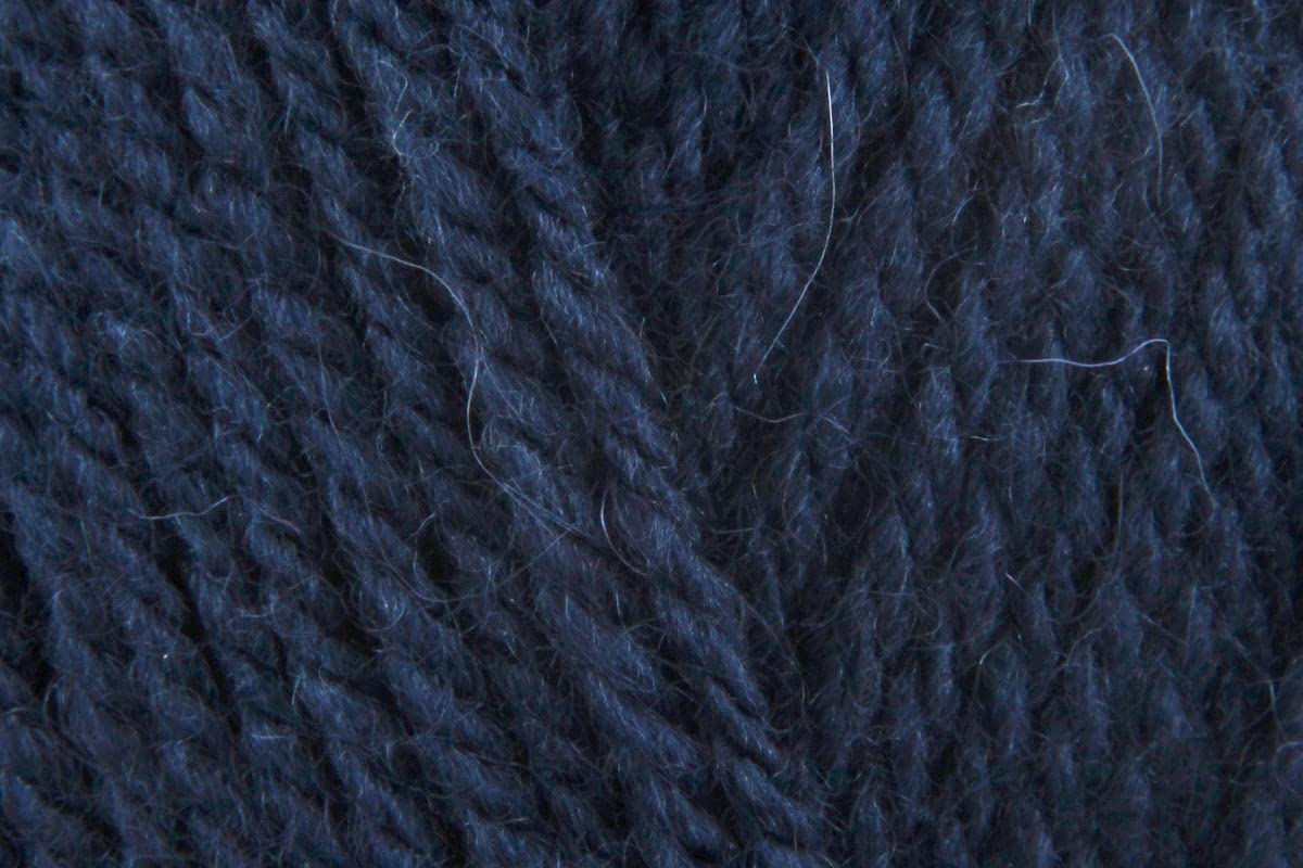 Sirdar Hayfield Bonus Aran with Wool Crochet Yarn, Wool Acrylic Blend Knitting Wool for Jackets, Gloves, Jumpers & Sweaters - 400g Balls - Navy (995) - Pack of 5 — image 1