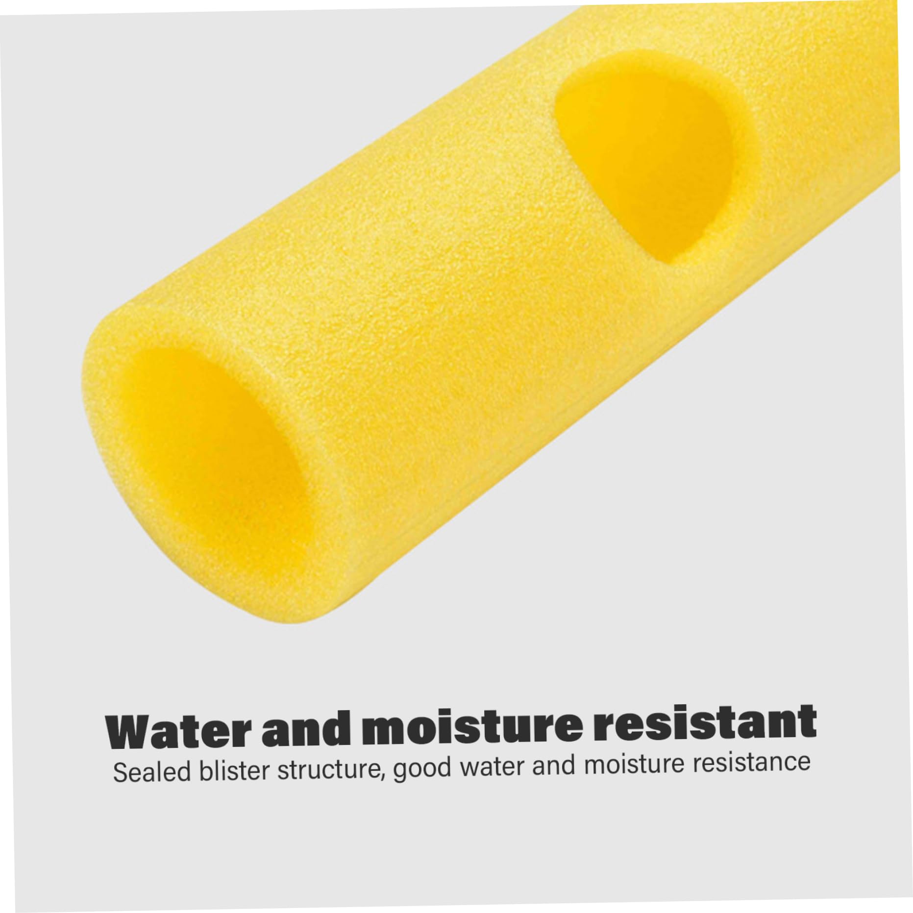 Lot de 3 connecteurs de nouilles de natation, aides à l'entraînement à la natation trouées pour nouilles de natation en mousse, accessoires de natation pour enfants et adultes, 6,5 cm de diamètre