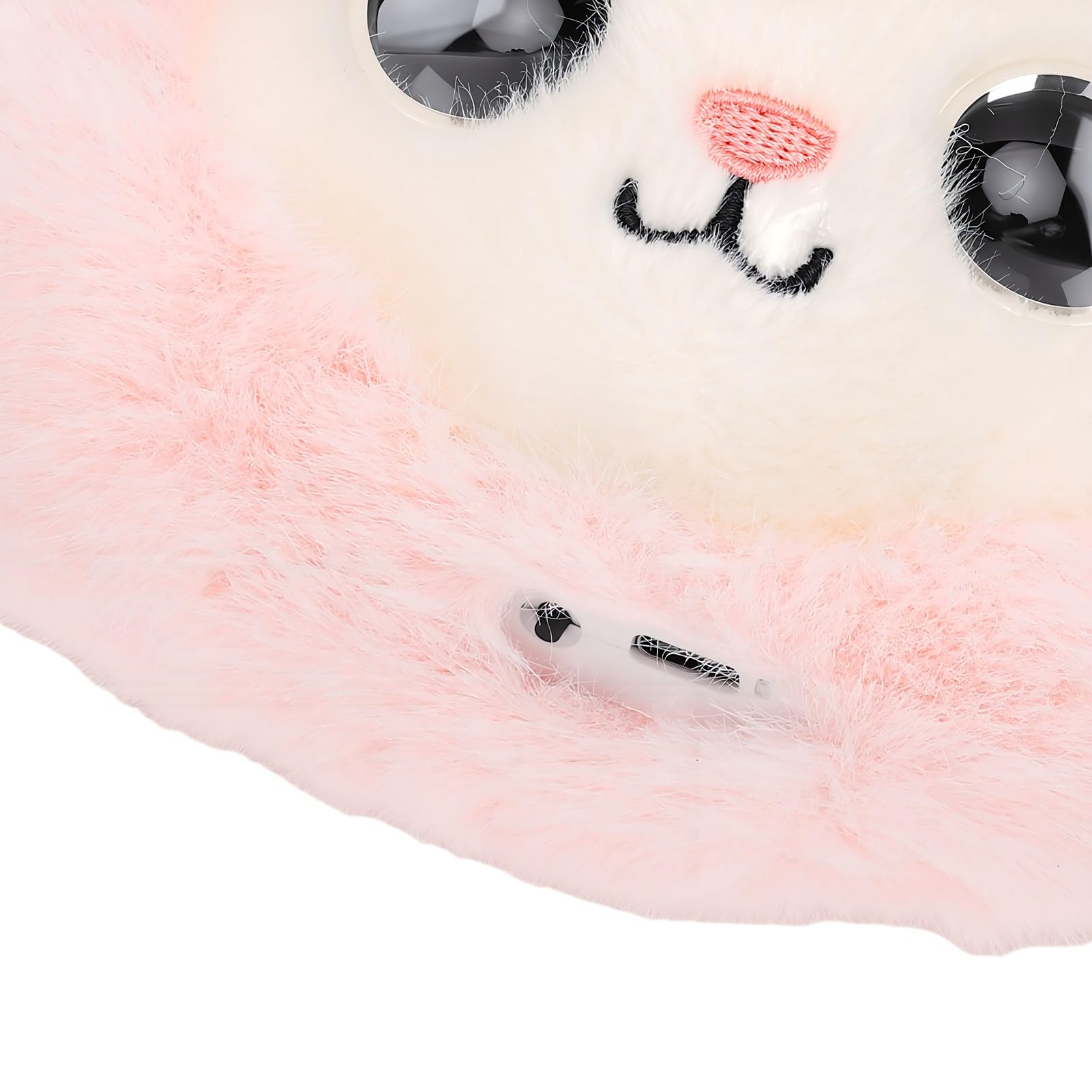 Denash Juguete Inteligente de Peluche con Voz Interactiva, Rosa | Interactive Stuffed Animal, Talking Companion for Kids, Multi Language Learning Toy with USB Type C Charging, App Enabled