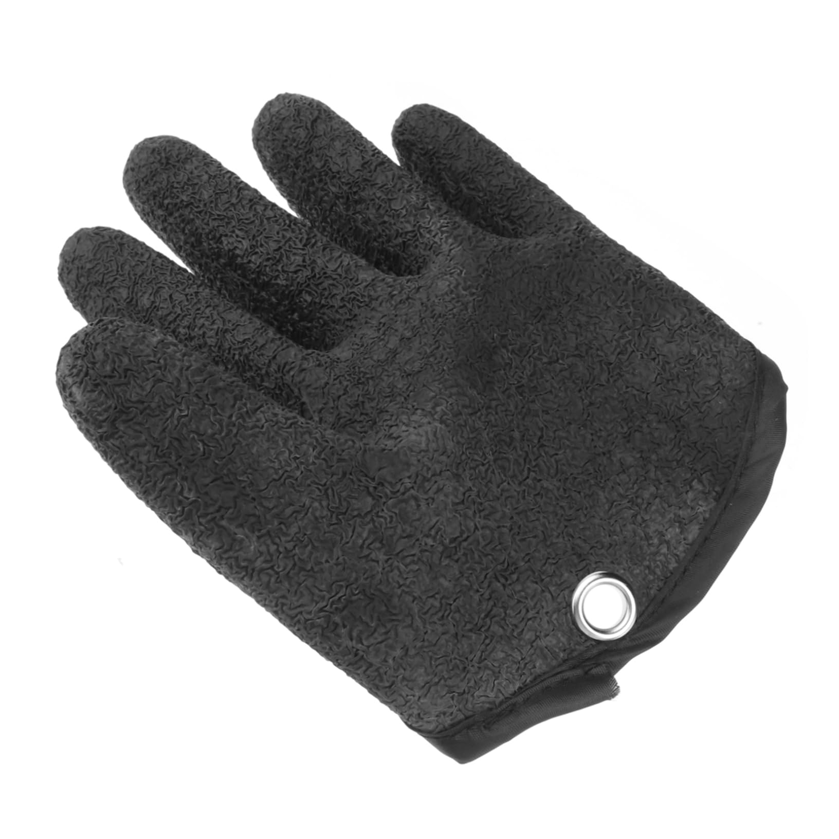 BRIGHTFUFU Non-Slip Fishing Gloves Fingerless Grip Gloves for Fish Handling Skidproof Pe Thread Woven Lightweight Comfortable for Women Random Color