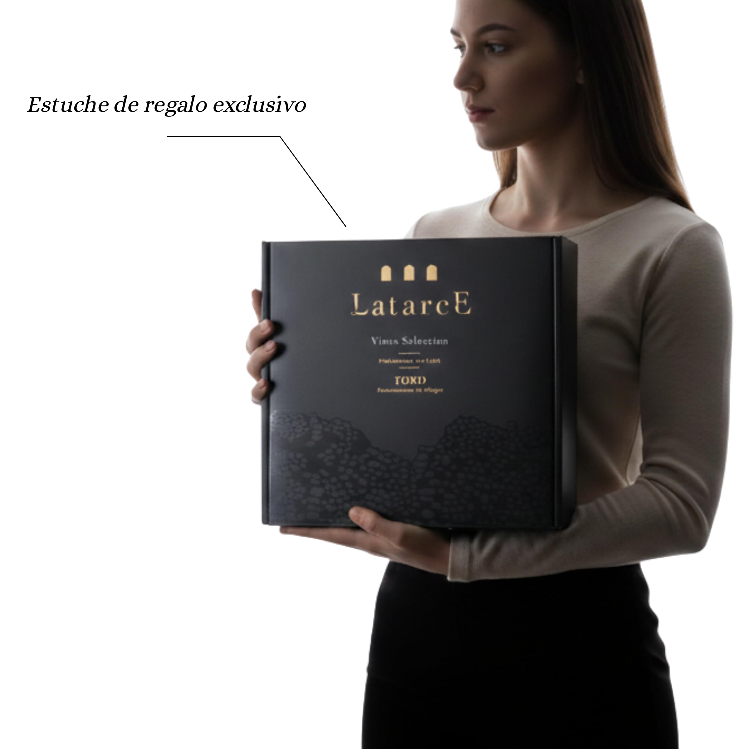 Latarce | Pack Regalo 3 Botellas Vinos Gourmet D.O. Toro 75cl | Vino Tinto Selección + Verdejo + Vino Dulce Selección | Edición Limitada Alta Gama | Estuche Elegante Ideal para Regalar