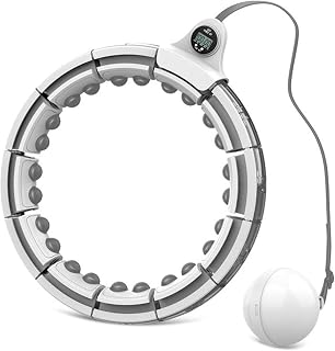 Smart Fitness Hula Hoop, Detachable Adjustment Belt Counter Does not Fall, Magnetic Therapy Massage Weight Loss