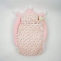 Vista 3 de Accesorios para muñecas de 10 a 14 pulgadas, juego de saco de dormir de 2 piezas Amazing World para muñecas suaves de 10-14 pulgadas, B