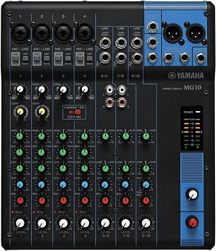 10 Channel Analog Sound Table Mg10 Yamaha, Yamaha, Mg10