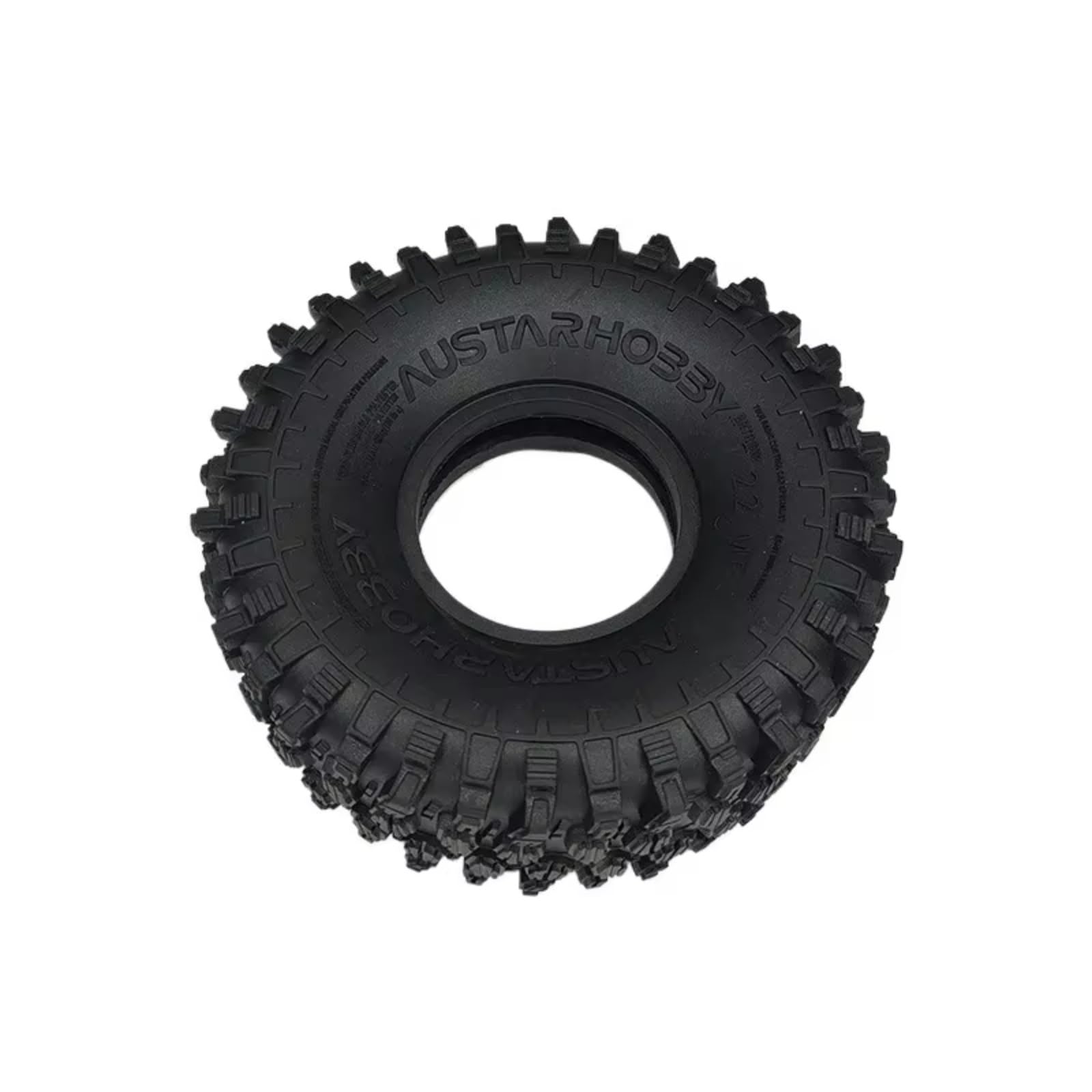 RC Pneumatici Ricambi Per Axial Per TRX6 KM5 1/8 4 Pezzi 130 Mm 2,2" In Gomma Ruote Fuoristrada Pneumatici RC Per Rock Crawler Accessori E Ricambi(Black)