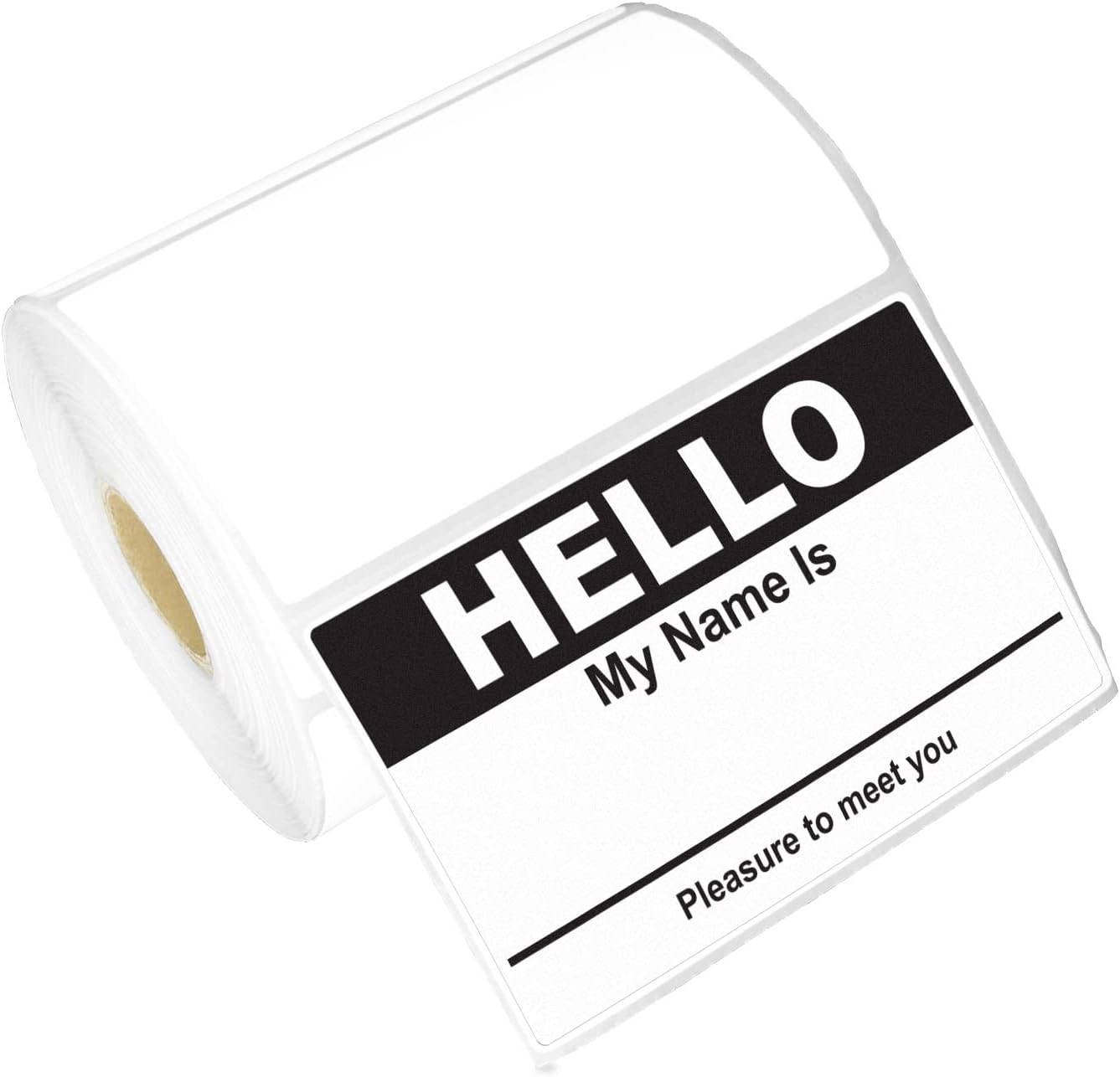 OfficeSmartLabels – 4" x 2.5" Direct Thermal Labels - Compatible with Zebra & Rollo Desktop Printers and More – 1” Core, Permanent Adhesive & Perforated [4 Rolls, 2480 Labels]
