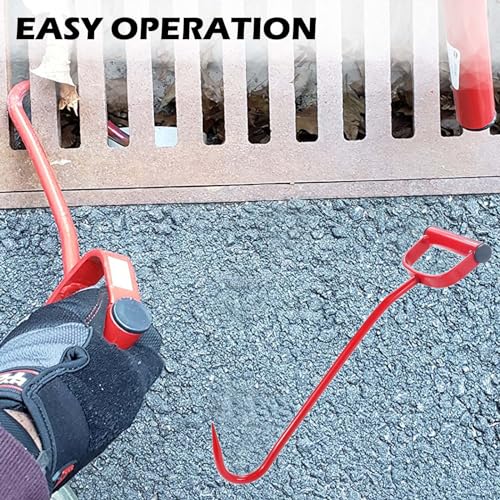GUSUHAWK 17" Long Hay Hooks for Bales 2 Pack, Red Hay Bale Hooks by GUSUHAWK - Used condition - Image 8
