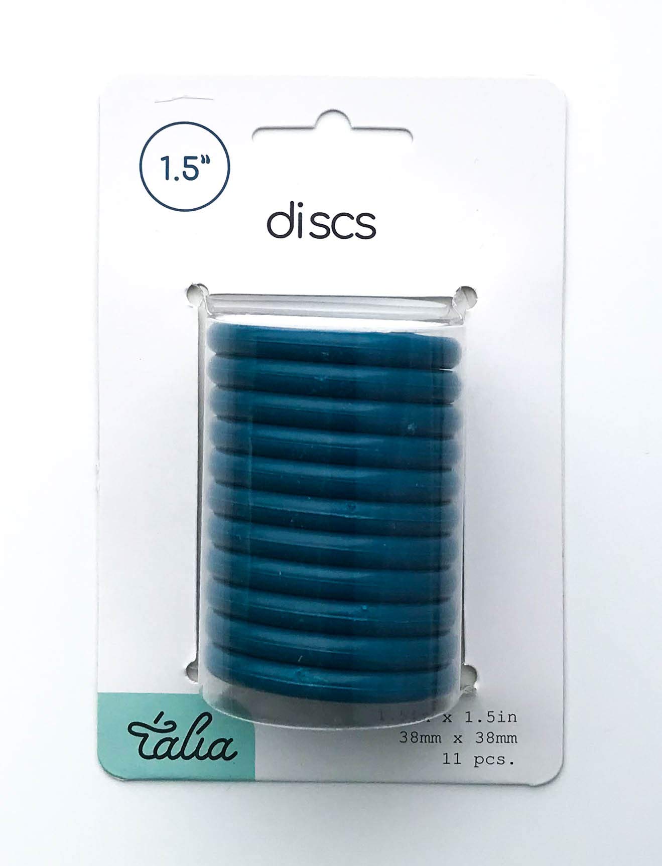 Talia Discbound Notebook - Discs (Deep Lake Blue, 1.5inch)