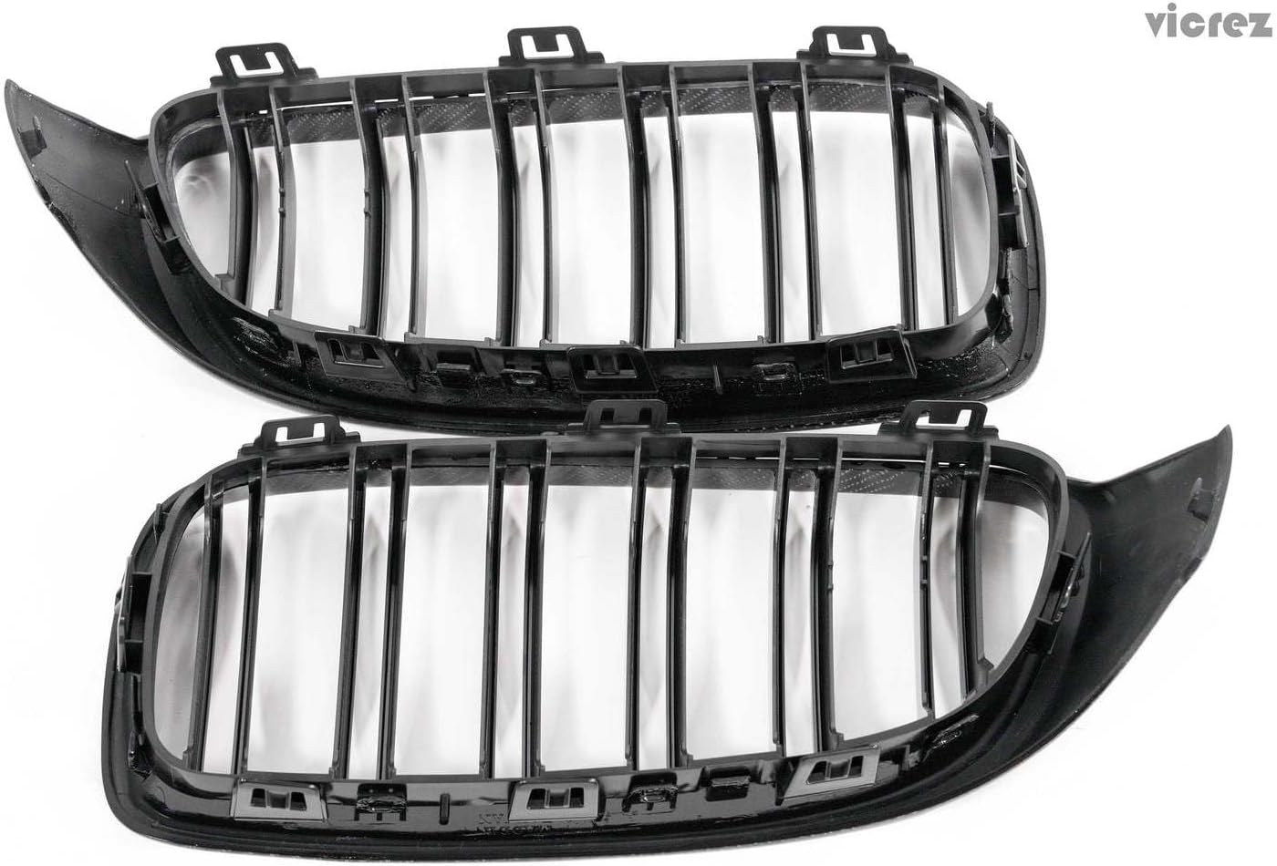 Vicrez Carbon Fiber Kidney Grille vz100381 | Fits/Compatible with 4 Series/ M4 F82 F83/ M3 F80 2014-2019