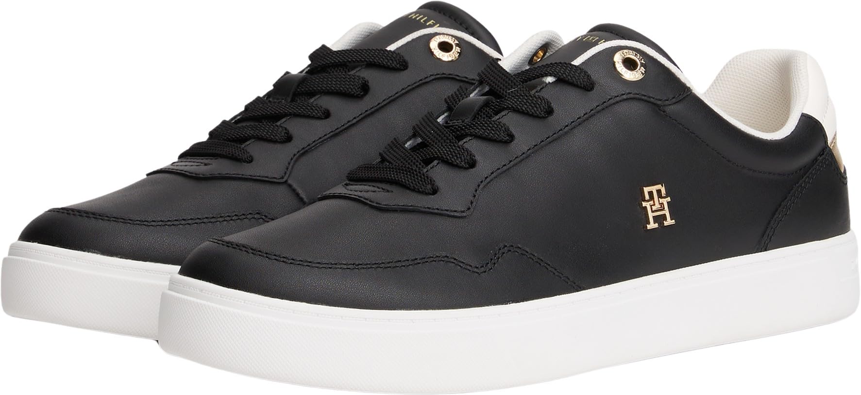 Tommy Hilfiger Damen Cupsole Sneaker Essential Elevated aus Leder