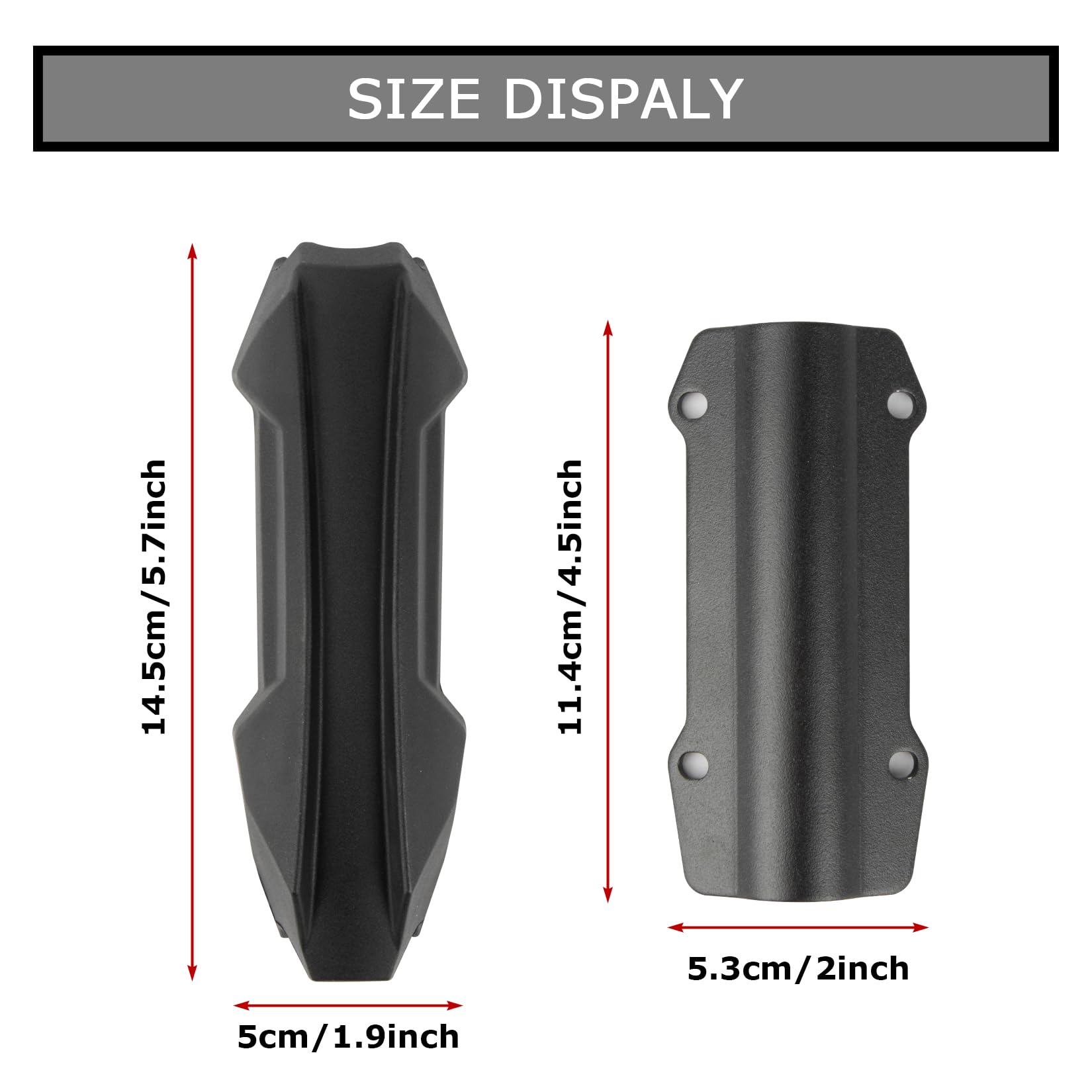 PSLER Motorrad Stoßstange Sturzbügel Schieberegler Sturzpads 2 Stück für R1250GS R1200GS R1100GS F800GS für Jede Motorradstoßstange mit 25mm Durchmesser Motorschutzbügel Protektor Rahmen Zubehör