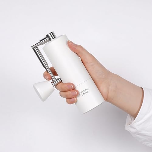 Miniatura 7 de TIMEMORE Molinillo de café manual con mango plegable, molinillo de café con capacidad de 0.71 oz, ajuste numérico externo ajustable, doble