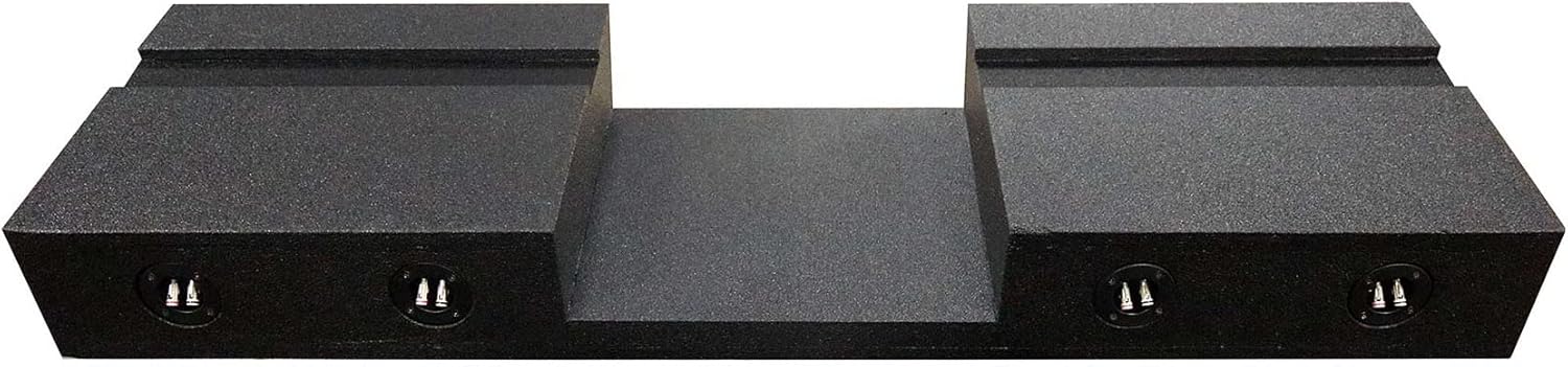 Rockville REC126 Quad 8" Subwoofer Enclosure Box for Chevy 1999-06 Xcab Classic