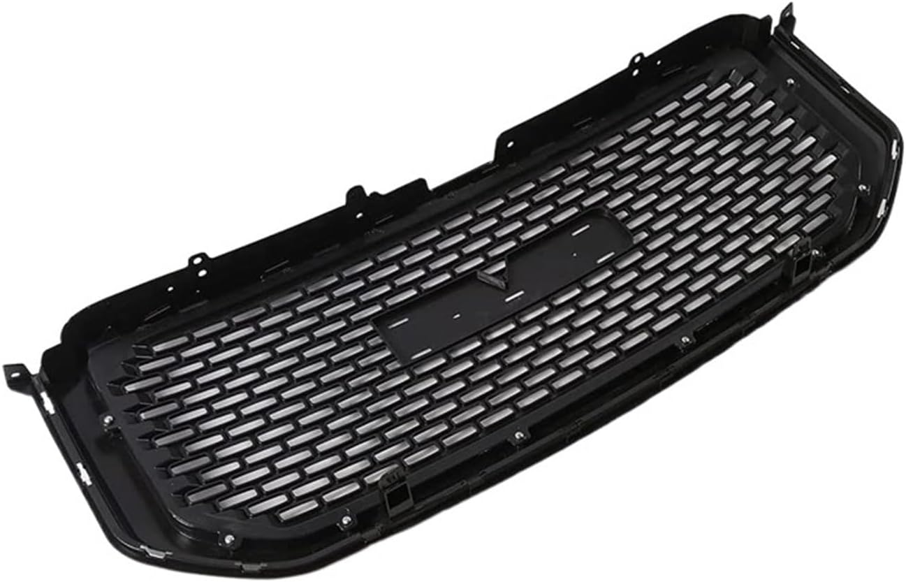 1pc Kindey グリル GMC ユーコン用フロントマンパーメッシュグリルグロスブラックラジエーターグリル 2015-2018
