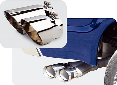 Miniatura 2 de GO Rhino GRT3414B Negro Universal de acero inoxidable Punta de escape