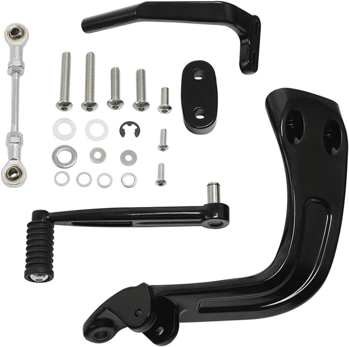 Motorcycle Left Mid Controls Shift Side Set Compatible With Harley Softail FXFB FXFBS FLSB 2018-2023 2019 2020 2021 2022 Aluminum