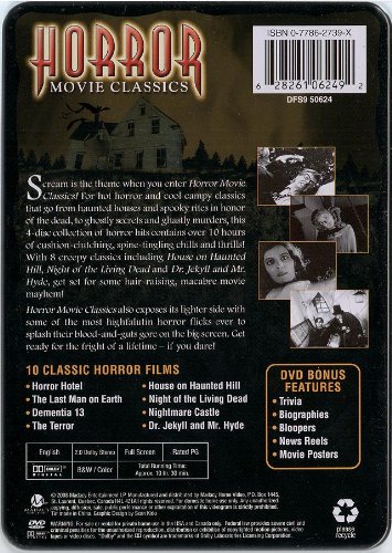 Horror Movie Classics (Tin Box)